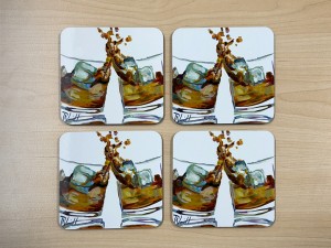 Coasters-Set of 4 (same image)